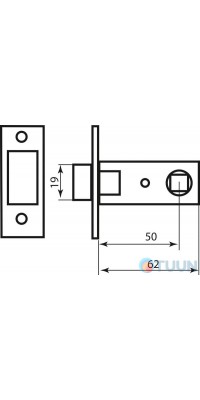 Засувка RDA 252 AB 6-51 ант.латунь