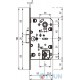 AGB Art. B011025003 Механизм Mediana Evolution латунь уже 96мм