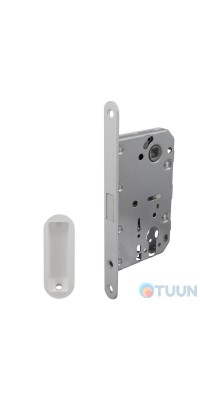 Magnetic lock mechanism Comit mc 85mm + matching strip white
