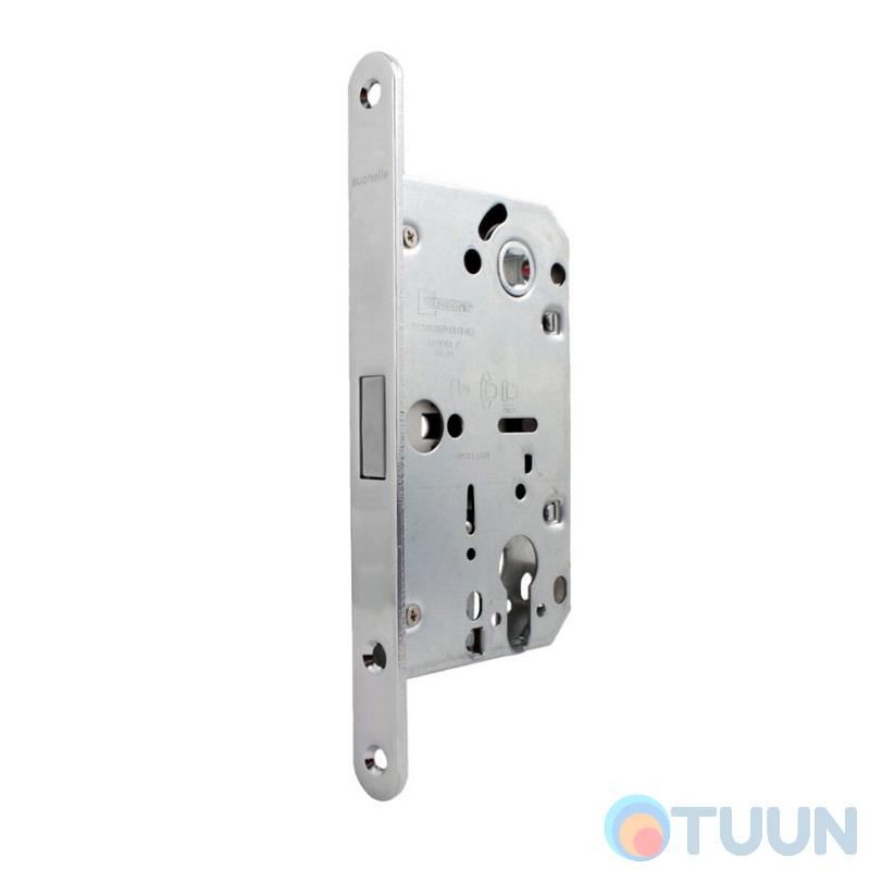 Buonelle Magnetic lock mechanism chrome mc 85mm. with matching bar