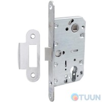 Comit 81692 Механізм замка хром мц 85мм (відповідна планка з відбійником)