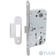 Comit 81692 Механизм замка хром мц 85мм (ответная планка с отбойником)