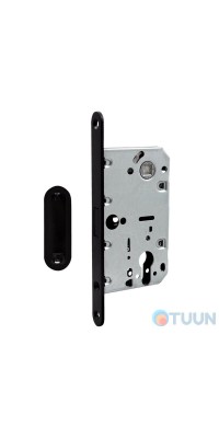 Comit 81703 Механизм замка магнитный черный мц 85мм + ответная планка