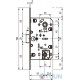 AGB Art. B011025022 Механізм Mediana Evolution ант бронза вж 96мм