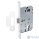 Comit 81695 Механизм замка белый мц 85мм (ответная планка с отбойником)