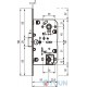 AGB Art. B011025012 Механізм Mediana Evolution ант латунь вж 96мм