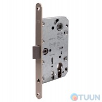 AGB Art. B011035013 Mechanism Mediana Evolution under cylinder satin nickel 85mm