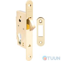 AGB Art. B007023503 Mechanism for sliding door, brass