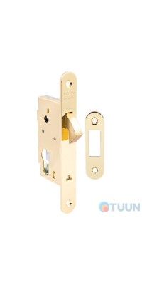AGB Art. B007023503 Mechanism for sliding door, brass