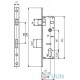 Narrow profile lock housing BRUNO 153 22-25 mts85 chrome