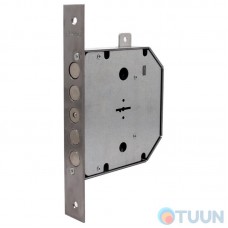 BRUNO BR-3.2 mortise lock, right, 5 keys, nickel