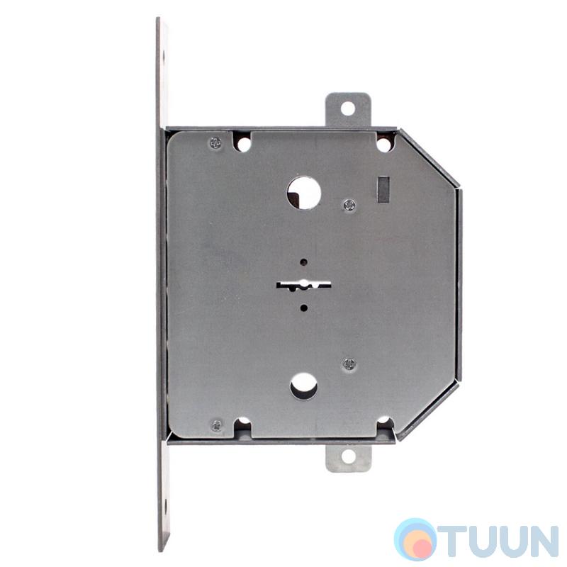 BRUNO BR-3.2 mortise lock, right, 5 keys, nickel