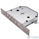 BRUNO BR-3.2 mortise lock, right, 5 keys, nickel