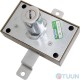 Mottura Art. 36254VA5D Flush-mounted lock for pulls with push cylinder