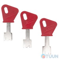 Mottura Art. 36254VA5D Flush-mounted lock for pulls with push cylinder