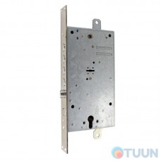 Mottura Art. 54N897DP8RD54 4-bolt lock with latch, key and additional lock for Euro cylinder