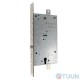 Mottura Art. 54N897DP8RD54 4-bolt lock with latch, key and additional lock for Euro cylinder