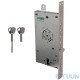 Mottura Art. 3D787R80005CS 4-bolt lock with deadbolt and additional lock for Euro cylinder right folding key