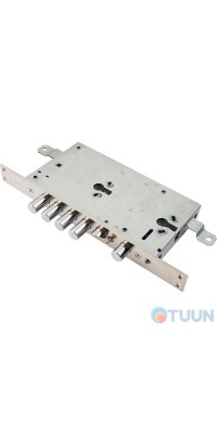 Замок для входной двери Mottura Art. 84995S28Q 5 ригелей, с защелкой, левый