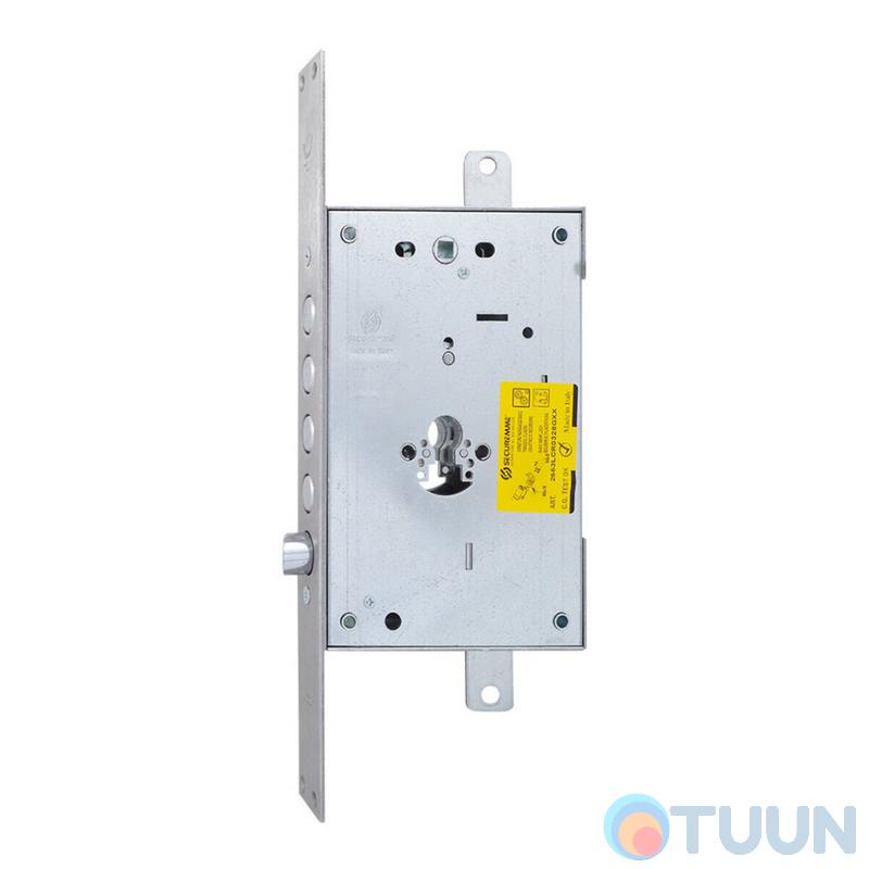 Securemme 2653LCR0328GXX Механизм замка 5-клуньь с защелкой под цилиндр мц 85мм, редукторный