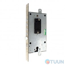 Mottura Art. 54N897SP8RS (without key) 4-bolt lock with latch, key and additional lock for Euro cylinder