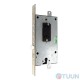 Mottura Art. 54N897SP8RS (without key) 4-bolt lock with latch, key and additional lock for Euro cylinder