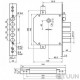 Mottura Art. 89723D5000 Lock 4-rig, 5 kl