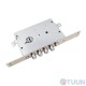 Mottura Art. 52J535H8B05DCWM 4-bar lock with safety catch, handle, left bar 6cm