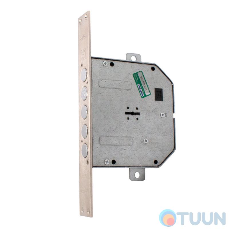 Mottura Art. 50798S5 5-ring lock, 5 cl 60 mm chrome overlays