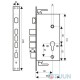 BRUNO BR-61 mechanism matte nickel left