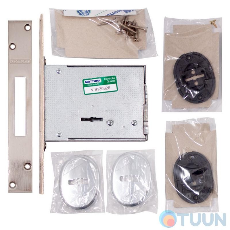 Mottura Art. 40701500056 Lock 1-bolt small chrome