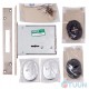 Mottura Art. 40701500056 Lock 1-bolt small chrome