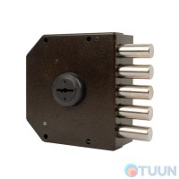 Comit Art.CТ0651 Замок накладний 5-риг сувальдний 5кл