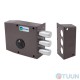 Mottura Art. 20501VDDM CT5 3-rig mortise lock for a combination key