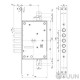Mottura Art. 52783DM2854 (TSBM) 5-rig lock for pulls