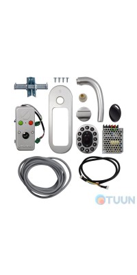 Securemme Комплект D-Smart 8012XF14580 мат. хром (от сети)