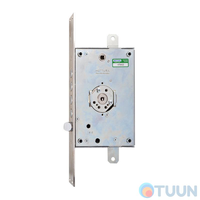 Mottura Art. 3D771S8000 54 4-bolt lock with deadbolt, for pulls