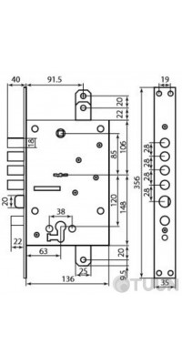 Mottura Ст 54J797G8B05DC6C ХРОМ прав