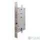 Mottura Art. 54797TBDR56 4-bolt lock with latch and additional lock for Euro cylinder (without overlays)