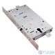 Mottura Art. 54797TBDR56 4-bolt lock with latch and additional lock for Euro cylinder (without overlays)