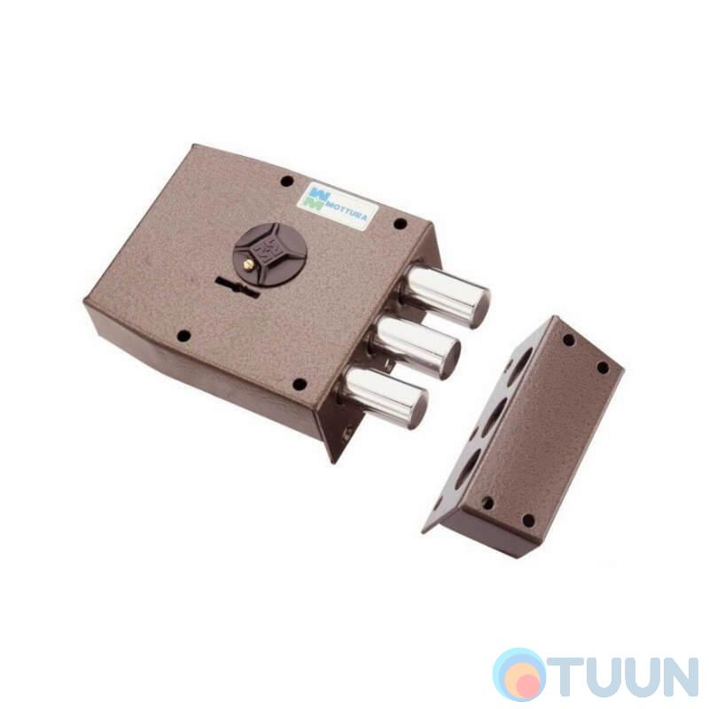 Mottura Art. 20501VSDM CT5 3-rig mortise lock for a combination key