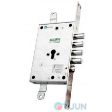 Mottura Art. 85971D28N 4-bar lock with latch, for cylinder, for pulls