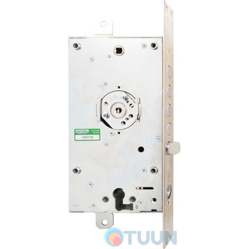 Mottura Art. 3D788D800054 4-bolt lock with deadbolt and additional lock for Euro cylinder