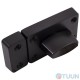 BRUNO 1019 overhead latch black