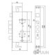 BRUNO BR-62 mechanism matte nickel right