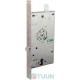 Mottura Art. 3D788S800054 4-bolt lock with deadbolt and additional lock for Euro cylinder