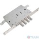 Mottura Art. 52771DM2856 (TSBM) 4-bolt lock with deadbolt, for pulls (without covers)