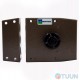 Mottura Art. 30401VS50C5 3-digit mortise lock with push cylinder, with handle from the inside