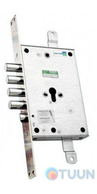 Mottura Art. 85971S28T Замок 4-риг с зас., под цилиндр, под тяги