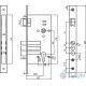 Механизм под цилиндр Securemme 2071UAI60XX